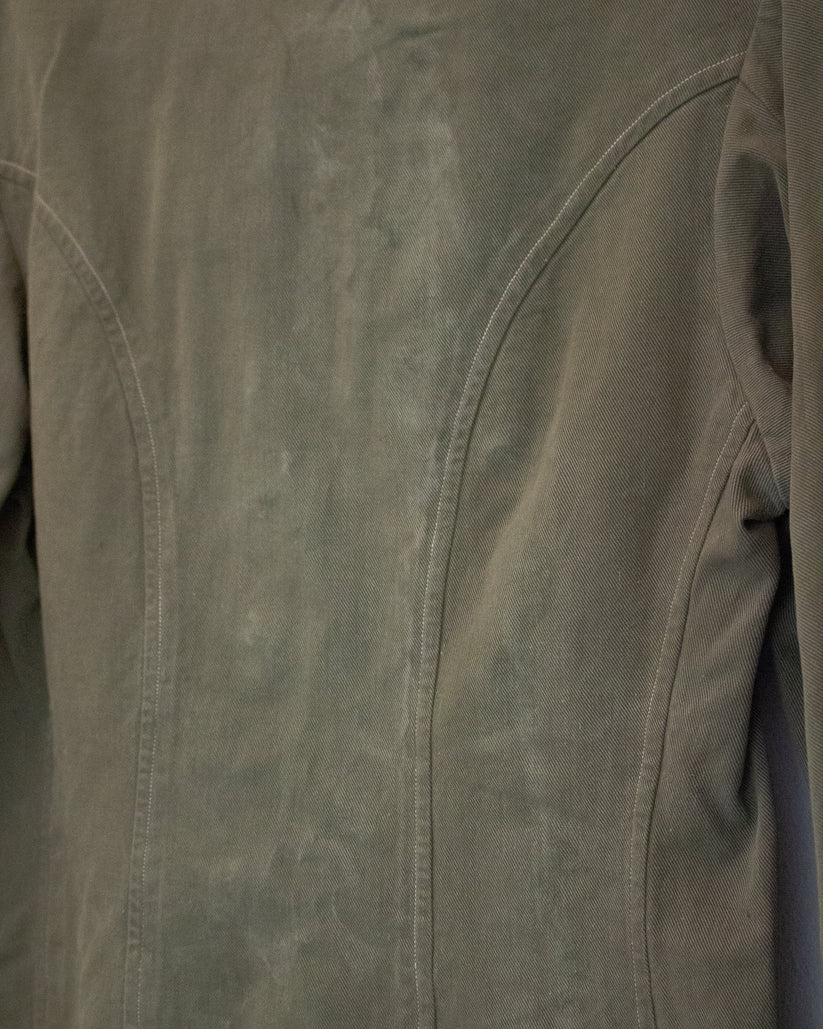 1910s Antique WWI Army Doughboy Jacket with Patches
