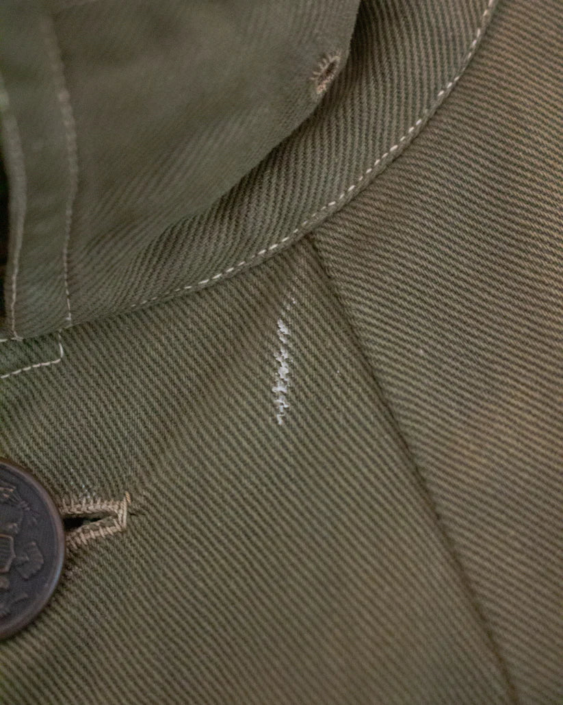 1910s Antique WWI Army Doughboy Jacket with Patches