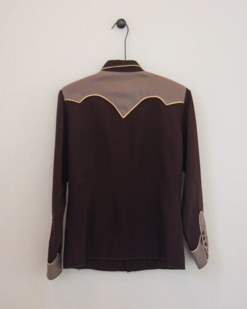 1950s Vintage H Bar C Ranchwear Western Shirt with Smile Pockets