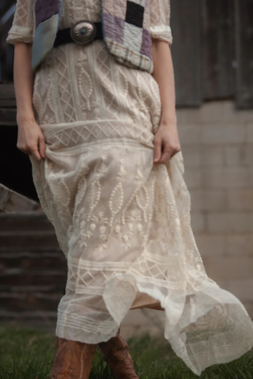 Antique Edwardian Lace Dress