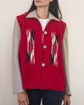 Ganscraft 1940s-1950s Vintage Two Tone Chimayo Jacket
