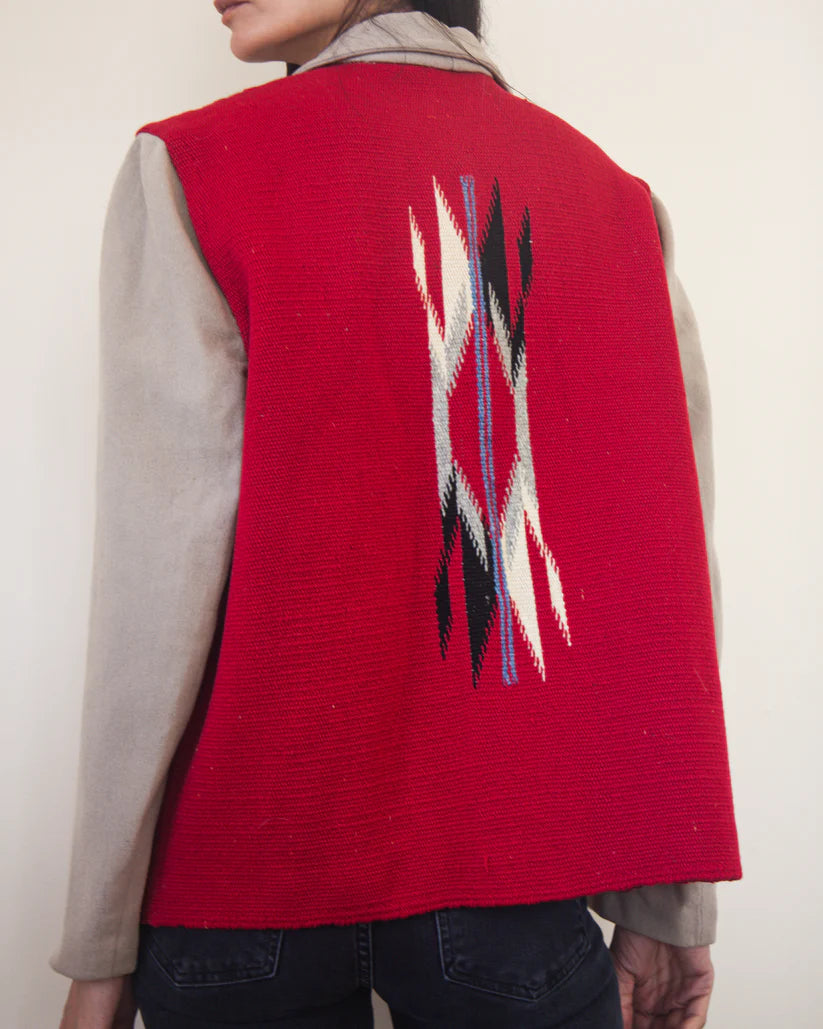 Ganscraft 1940s-1950s Vintage Two Tone Chimayo Jacket