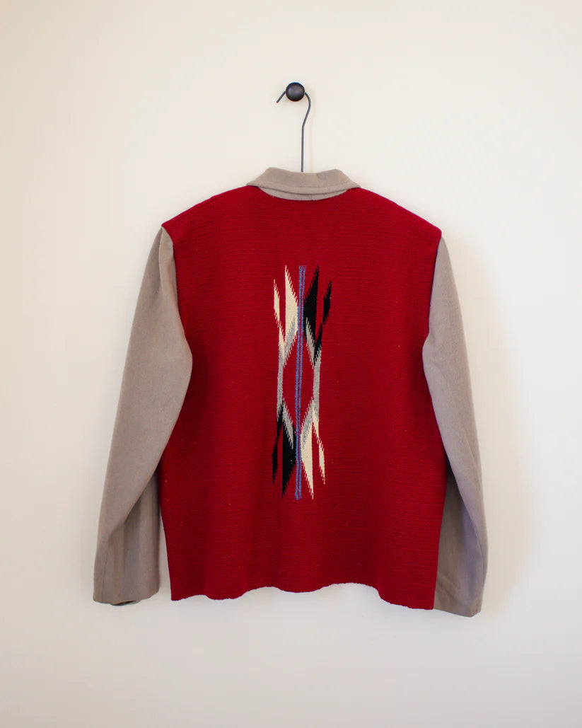 Ganscraft 1940s-1950s Vintage Two Tone Chimayo Jacket
