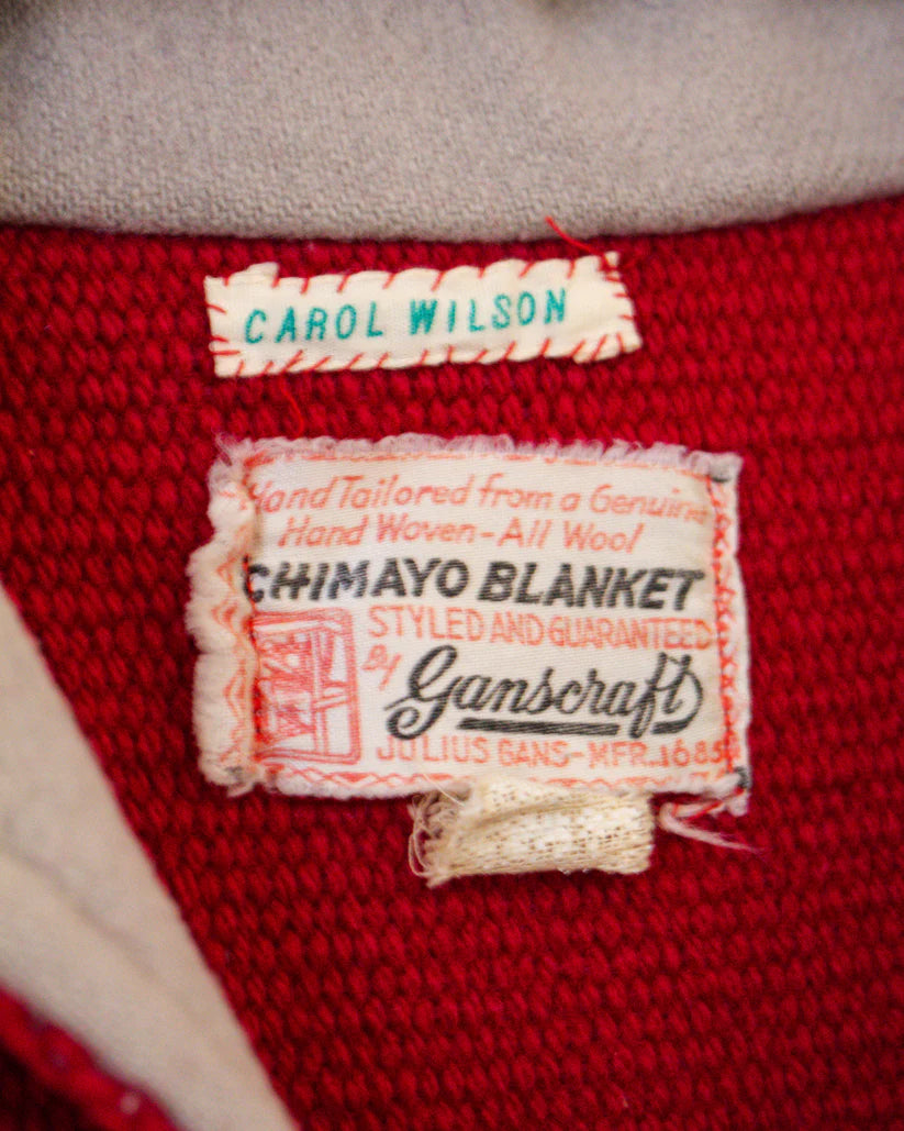 Ganscraft 1940s-1950s Vintage Two Tone Chimayo Jacket