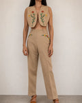 H and C Ranchwear Floral Embroidered Set