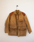 Remington 1950s Vintage Hunting Jacket with Leather Shoulders