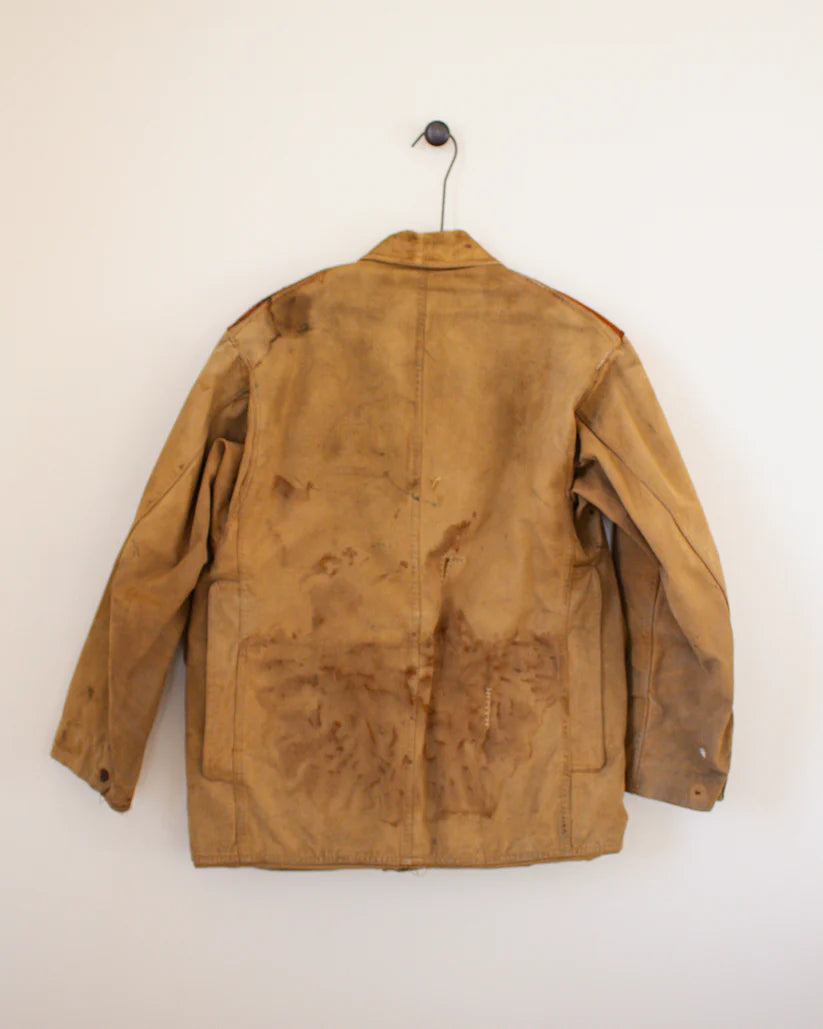 Remington 1950s Vintage Hunting Jacket with Leather Shoulders