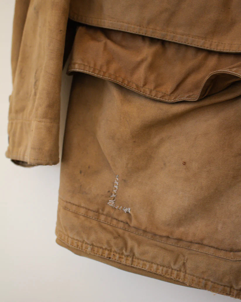 Remington 1950s Vintage Hunting Jacket with Leather Shoulders